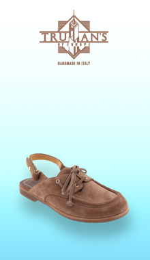 Trumans Luxus: Brauner Velours-Sling für elegante Sommer-Auftritte Exklusiver Trumans Slingback aus braunem Veloursleder – Edle italienische Schuhmode für das Frühjahr 2026 bei Schuhwahnsinn